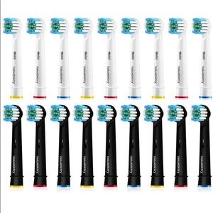 18 Pack Precision Replacement Brush Heads Compatible with Oral B Braun Electric